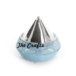 Plat à gratin en fer et en acier inoxydable avec plat de service de qualité supérieure pour mariage et maison - Product Image 1