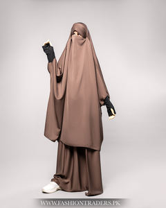 Vente en gros OEM robe islamique élégant pour jilbab abaya haute qualité polyester confortable et modeste taille personnalisée grandes tailles - Product Image 3