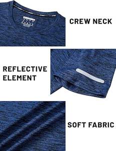 T-shirt à manches courtes pour hommes, tissu tricoté, marque personnalisée pour l'emballage au détail et les événements de revente - Product Image 6