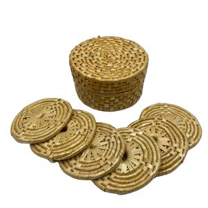 Sea Grass Wicker Coasters Table Decoration <b>Placemat</b> Modern Design New Look Jute Coaster Elegant for Home Hotel Table - Product Image 1