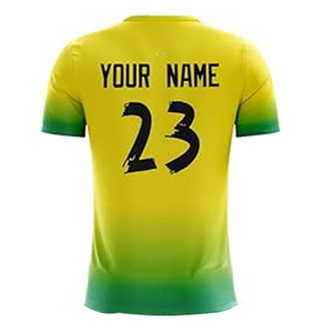 Conjunto de ropa deportiva de poliéster de alta calidad, camiseta de fútbol transpirable suave, entrenamiento de fútbol, Impresión de sublimación, uniforme de equipo, Impresión de logotipo - Product Image 5