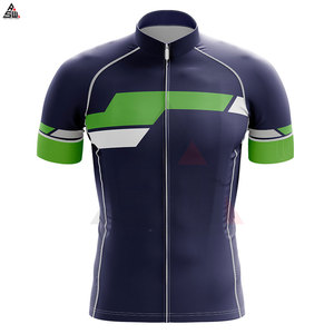Ensemble de maillot de cyclisme respirant 100% polyester de haute qualité, service OEM personnalisé, prix de gros bas - Product Image 5