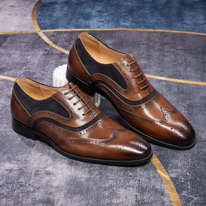 Mocasines de Cuero Urbanos para Hombre, Elegantes y Casuales, para la Oficina, el Trabajo Diario, Suaves, Transpirables, de Cuero Genuino - Product Image 1