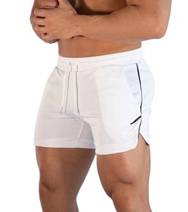 กางเกงขาสั้นผ้าโพลีเอสเตอร์สำหรับวิ่งออกกำลังกายกางเกงวิ่งออกกำลังแบบสลิมฟิตผ้าคอตตอนตาข่ายดีไซน์ใหม่ - Product Image 1