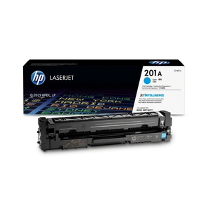 ตลับหมึกโทนเนอร์สีฟ้า HP 201A ของแท้สำหรับเครื่องพิมพ์เลเซอร์เจ็ท รุ่น CF401A ใช้แทนกันได้ - Product Image 1