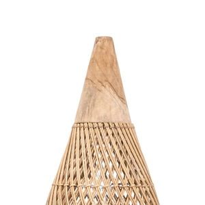 โคมไฟหวายดีไซน์หรูหราสำหรับตกแต่งบ้านโคมไฟห้อยทำมือแบบหวายขายส่งจากเวียดนาม - Product Image 3