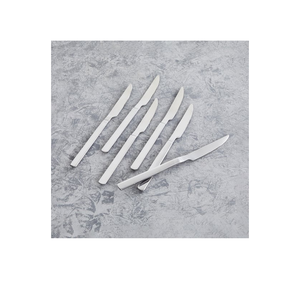 Couteau à beurre en acier inoxydable Épandeur de confiture Dernières pièces Beurre en acier inoxydable Kinfe moderne 3 pièces - Product Image 2