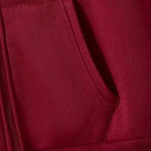 Sudadera con capucha de manga larga con cremallera de peso pesado para mujer, sudaderas de talla grande de secado rápido con diseño de logotipo, sudaderas con capucha impresas personalizadas - Product Image 4