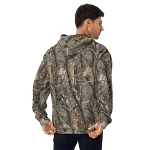 Sudadera con media cremallera que combina con todo, cómoda, informal, a la moda, para hombre europeo y americano, uniforme táctico, Camuflaje - Product Image 4