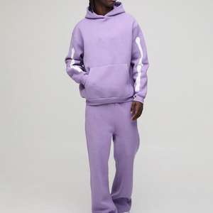 New Arrival Wholesale <b>Men</b> Tracksuits Solid Color Fashion <b>Men</b> Tracksuits Two Piece <b>Men</b> Tracksuits <b>Pullover</b> Hoodie - Product Image 1