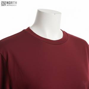 Meilleur T-shirt personnalisé de haute qualité 320g Impression de t-shirt pour homme Anti-froissement Tee-shirt vierge Design tendance Logo Personnalisation par transfert thermique - Product Image 4