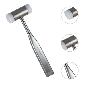 Wholesale Orthopedic Bone Mallets With Plastic 18cm Ortho Surgery Instruments Stainless Steel Medical Surgeries equipments