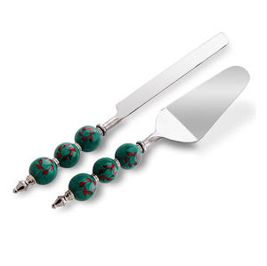 Cortador de tartas de acero inoxidable, juego de cuchillos de diseño lujoso, vajilla decorativa de granja, calidad estándar - Product Image 3