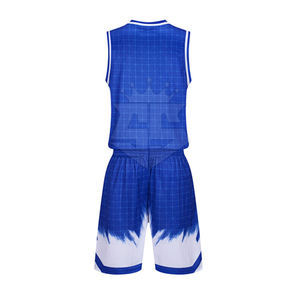 El mejor uniforme de baloncesto de tela suave, uniforme de baloncesto cómodo de alta calidad con logotipo personalizado - Product Image 3