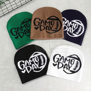 Bonnet en laine de style moderne fabriqué au Pakistan, couleur unie, logo personnalisé, bonnet pour adulte - Product Image 6