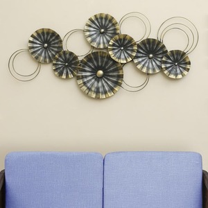 Smart Modern Design Iron Metal Wall Art Panel Superb Outdoor Home <b>Decorative</b> Hanging for Interior Use - Product Image 1