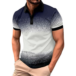 Vêtements de sport de haute qualité, logo personnalisé pour hommes, 100% coton, solide, antibactérien, anti-odeur, haute performance, golf pour t-shirts, entreprise - Product Image 4