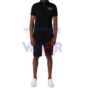 กางเกงขาสั้นชายหาดแบบลำลองสำหรับผู้ชายกางเกงขาสั้นสเวตเตอร์แบบถักตาข่ายปักโลโก้ได้ตามต้องการสำหรับฤดูร้อน - Product Image 3