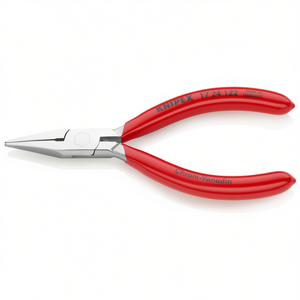 Alicates de Punta Plana Cromados Knipex con Mangos Recubiertos de Plástico y Mordazas Cóncavas y Puntiagudas para Mecánica de Precisión - Product Image 2