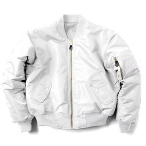 Blouson Bomber Homme Personnalisé 100% Soie à Col Montant, Design Hiver Léger et Respirant - Product Image 4