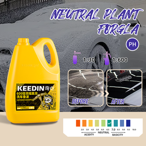Liquide de lavage de voiture à haute mousse 4L, rapport 1:600, formule ultra concentrée KEEDIN <span class=keywords><strong>D</strong></span>-006, shampoing pour voiture - Product Image 2