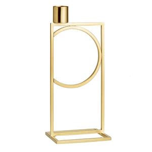 Antique Finish Decorative Candle Stand for Lighting and Home Decoration Metal Candle Holder <b>Set</b> Stylish Candle Jar Holder - Product Image 3