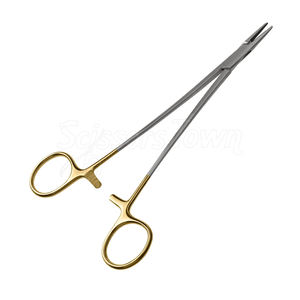 DeBakey Porte-aiguille 7 pouces Carbure de tungstène délicat dentelé Outil médical chirurgical en acier inoxydable - Product Image 2