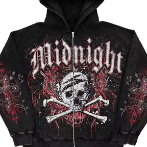 Sudadera de Jersey de alta calidad Unisex con sudaderas con capucha gráficas de araña estilo único transpirable 100% algodón Streetwear diseño forrado - Product Image 4