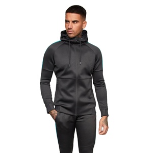 Activewear transpirable compresión 2 piezas al aire libre Slim Fit ropa deportiva hombres chándales para hombres Jogging Gym Wear - Product Image 6