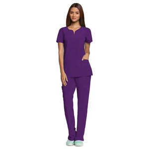 2024 Custom High Quality Jersey Fabric Nurse and <b>Doctor</b> Scrubs OEM Wholesale Medical Uniforms for Men and Women - Product Image 4