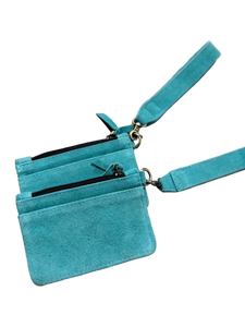 Portefeuille mini en cuir véritable fait main, motifs animaliers, fermeture éclair, style bohème, idéal pour l'hiver et l'automne – Vente chaude - Product Image 2