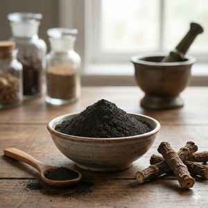 Poudre d'extrait de racine noire Anant Mool, sauvage, emballé sous vide, qualité alimentaire - Product Image 1