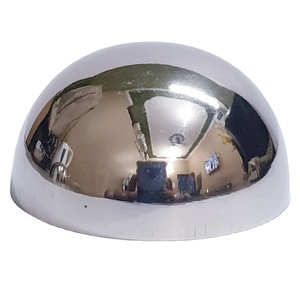 Tapa de extremo de acero inoxidable de la mejor calidad, también llamada Media bola para accesorios de barandilla utilizados en pasamanos y accesorios para cajas de escaleras - Product Image 3