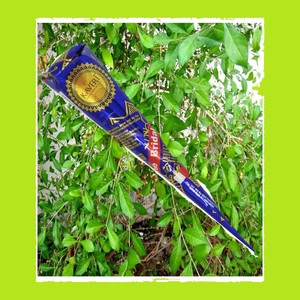 Cônes et tubes de henné naturel semi-permanent pour l'art corporel, finition de couleur foncée, formule douce, respectueux de la peau et facile à utiliser, pâte - Product Image 3