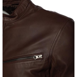 Chaqueta de Cuero Transpirable Exclusiva para Hombre, Estilo Moderno, Ajuste Relajado, Duradera y Cómoda - Product Image 3