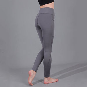 Nouveaux pantalons en polyester Spandex/Nylon durables taille haute pour femmes pour Fitness Yoga Gym - Product Image 3