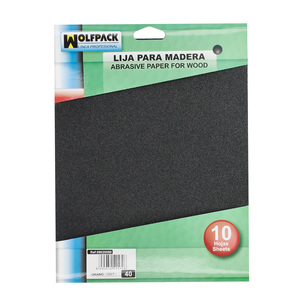 Carta Abrasiva per Legno Grana 40 (Confezione da 10 Fogli) - Product Image 5