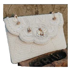 Bolso de mano con cuentas para mujer, cartera de mano hecha a mano, estilo mensajero indio, Guru, Kirpa, casa de exportación, colección de fiesta de navidad - Product Image 6