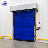 Portes à Enroulement Industrielles à Grande Vitesse pour Chambres Froides, Idéales pour Usines de Transformation des Produits de la Mer ou Entrepôts