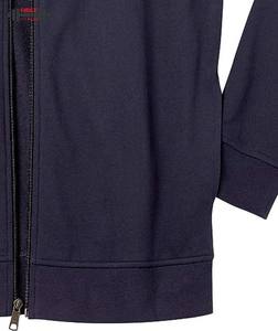 Chaqueta de chándal de invierno de algodón para hombre con logotipo personalizado, diseño atlético con capucha y cremallera, forro polar, conjunto de chándal deportivo de colores personalizados - Product Image 2