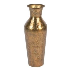 Jarrones de flores de hierro de metal en relieve elegantes de alta calidad con acabado antiguo para una decoración y exhibiciones florales encantadoras para bodas - Product Image 1