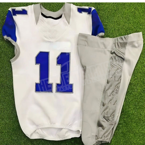 Venta al por mayor de ropa de entrenamiento de fútbol americano uniforme de Pakistán mejor uniforme de fútbol americano - Product Image 6