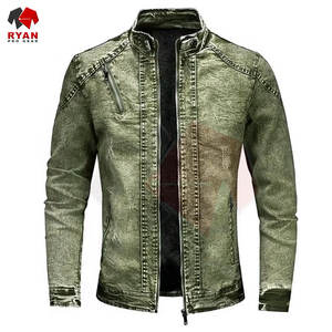 Veste en jean personnalisée Ryan Pro Gear pour hommes, tissu confortable et respirant avec logo personnalisé, design OEM - Product Image 5