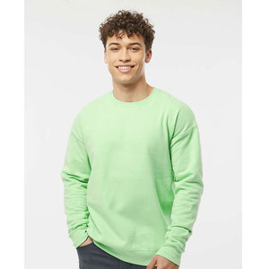 Nueva manga larga 65% poliéster 35% algodón serigrafía Terry sudadera hombres - Product Image 1