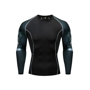 BEST <b>RASH</b> <b>GUARD</b> manufacturer Long Sleeve <b>MMA</b> <b>Rash</b> <b>Guard</b> <b>Rash</b> <b>Guard</b> For Sport Customized Long Sleeve - Product Image 1