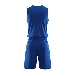 Conjunto de camiseta de baloncesto para hombre superventas logotipo personalizado ropa de equipo uniforme de entrenamiento de baloncesto - Product Image 3