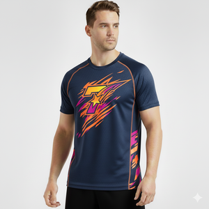 T-shirt pour homme, col rond, tissu doux, coupe décontractée, matière légère et confortable, design élégant, idéal pour le sport et les voyages quotidiens - Product Image 5