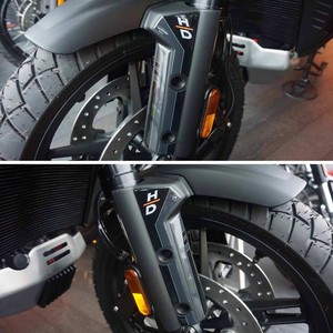 Adesivi 3D per Serbatoio Compatibili con Harley Davidson Pan America, Adesivi Moto 3D Personalizzati per Protezioni Forcella - Product Image 5