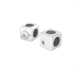 Chargeur multifonction PowerCube 10A avec 4 prises US/AU, 2 ports USB et prise AU de 1,5 m - Product Image 2