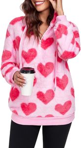 Sudaderas con Capucha, Sudadera Deportiva, Cómoda, Holgada, con Bolsillos, Sudadera con Capucha, Sudadera Deportiva de Forro Polar - Product Image 6